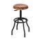 Seville Classics Acacia Wood Top Pneumatic Adjustable Work Stool